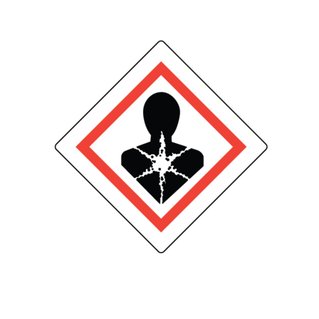 NEVS GHS Pictogram Label - Health Hazards 2" x 2" GHS-22-HH